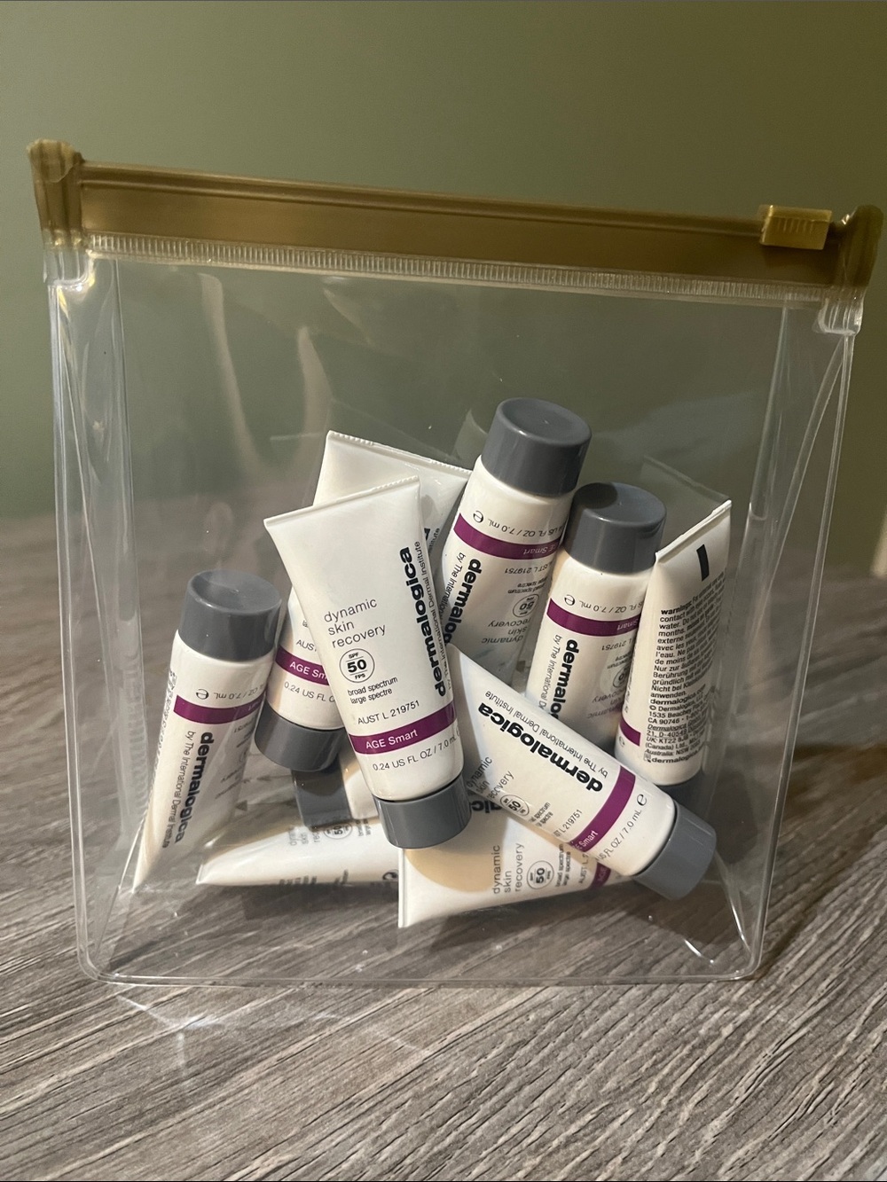 dermalogica Travel-Size Dynamic Skin Recovery SPF 50 Tubes - 10 tubes